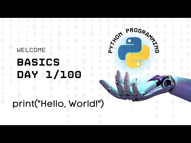 Python Programming Day 1: Getting Started with Python Basics