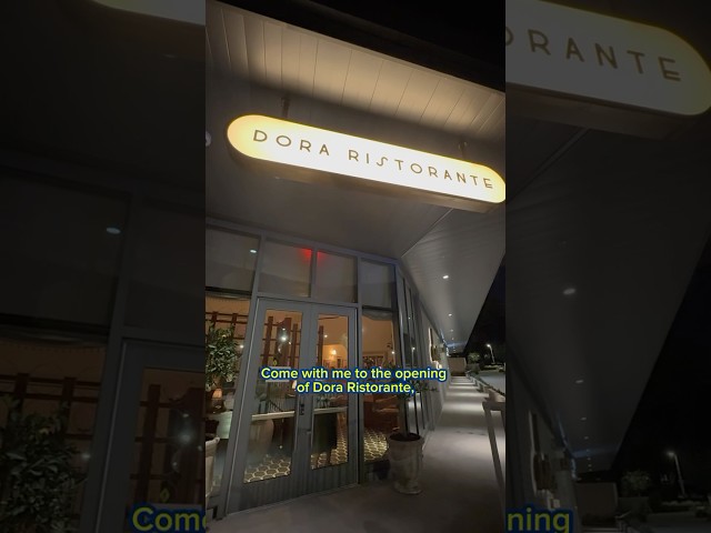 Dinner and a show? 🎭🍝  Nestled in our Theatre District, Dora brings coastal Italian comfort. #UCSD