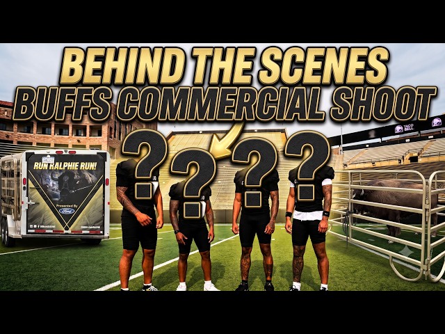 Filming a Taco Bell Commercial with Colorado Football! (Behind The Scenes)