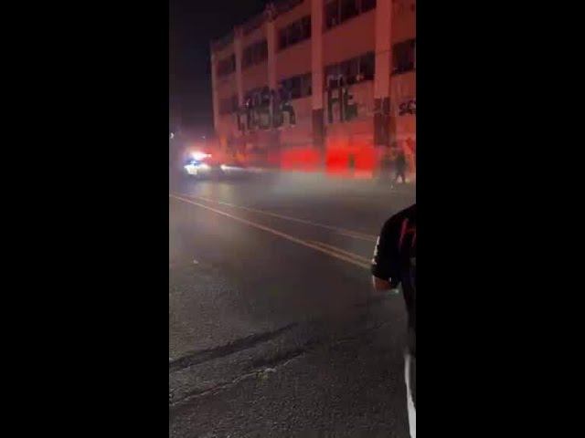 Caught on Camera: Street takeover results in multiple arrests