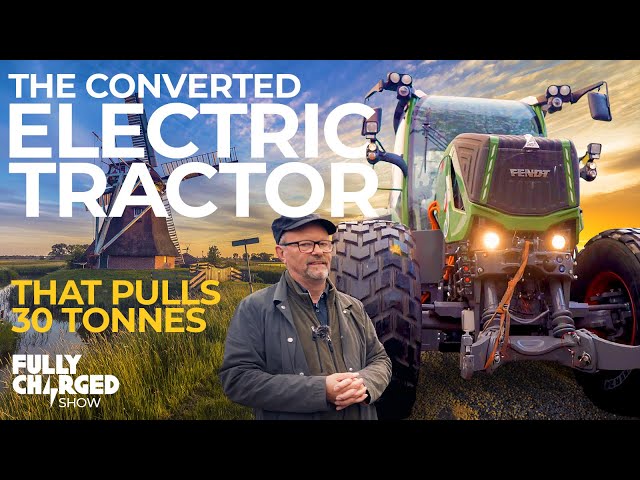 New Electric - The converted Electric Tractor that pulls 30 tonnes