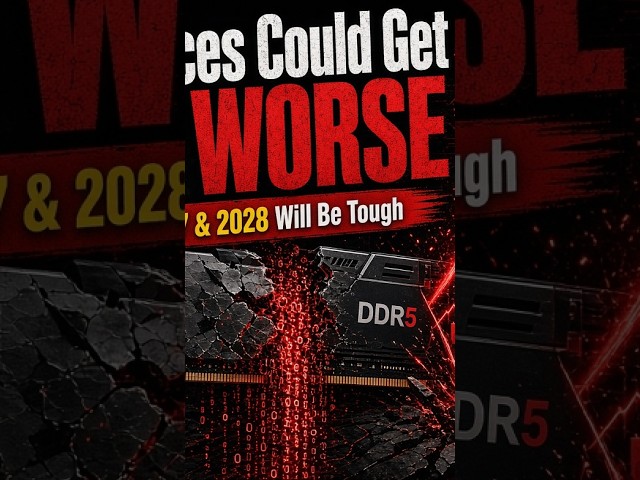 RAM Prices Could Get EVEN WORSE — Micron Says 2027 & 2028 Will Be Tough
