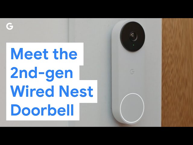 Meet the 2nd-gen Wired Nest Doorbell From Google