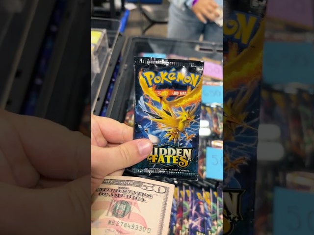 Found Hidden Fates at a Convention | DAY 312: Ripping a Pack Until I Pull Charizard