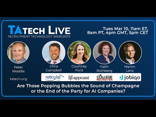 TAtech Live - Champagne or the End of the Party for AI Companies?
