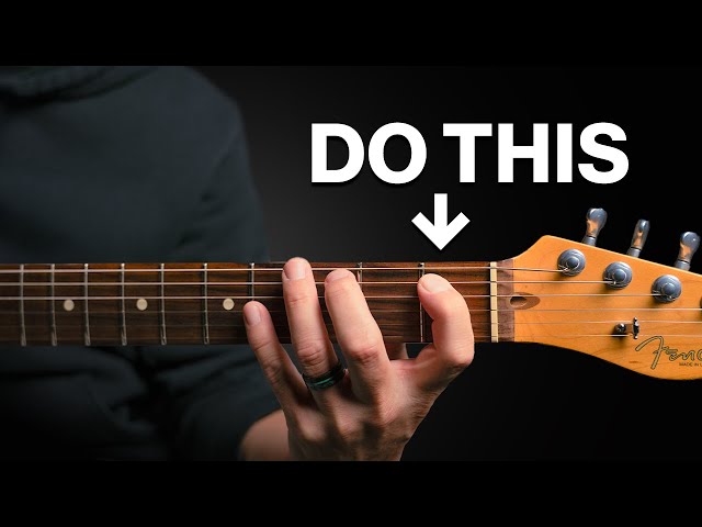 Do This Everyday to Master Guitar