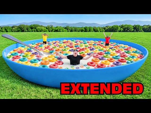 World's Biggest Bowl Of Cereal! - EXTENDED