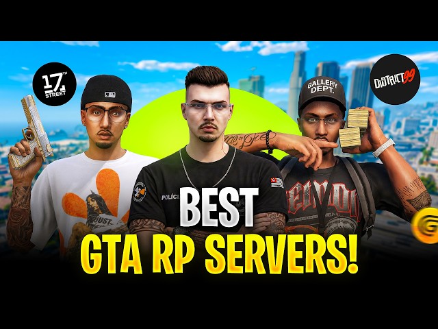 Top 5 BEST GTA 5 RP Servers for 2026