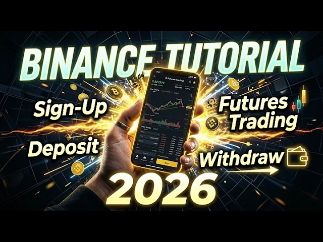 Binance Tutorial: 2026 Step-by-Step Beginner’s Guide #BinanceTutorial