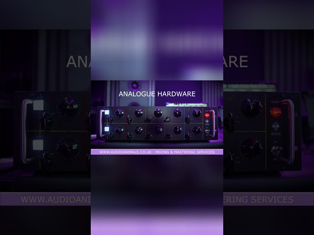 IGS 825EQ Hardware VS Lindel Audio EQ825 Plugin