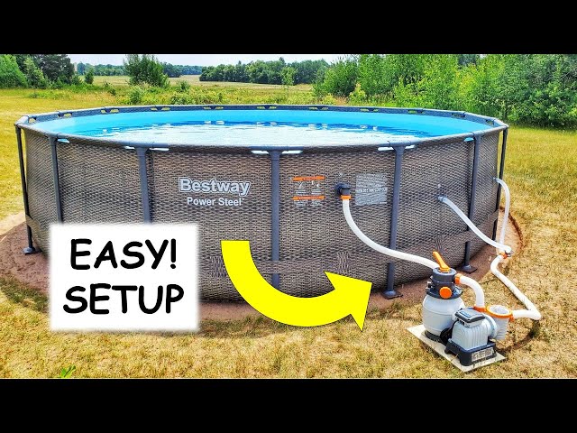 How to Set Up a Bestway Pool – Step by Step - (Coleman, Intex, Costco)