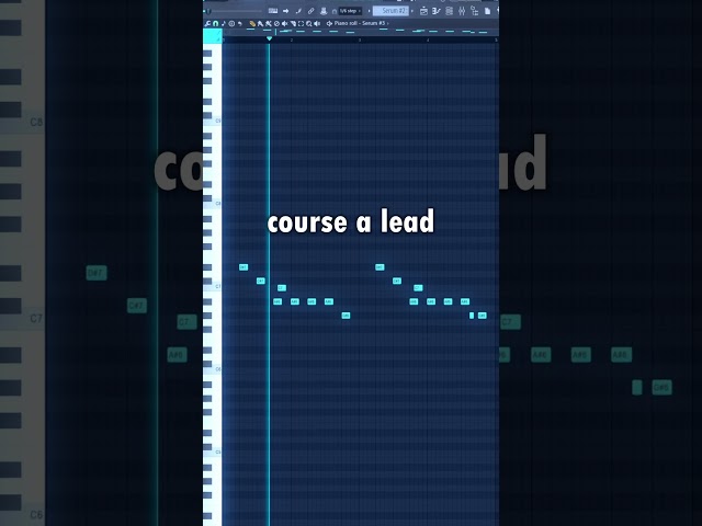 how to make digicore melodies #producer #flstudio