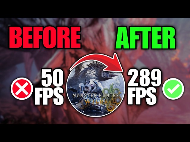 Monster Hunter Wilds Lagging & Low FPS? Fix!