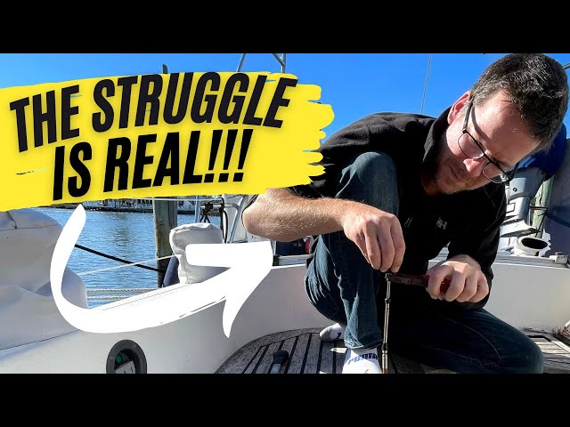 ADDICTED to Boat Projects?? | Neverending OLD BOAT Repairs | Hallberg Rassy 352 | Sailing Joco EP33