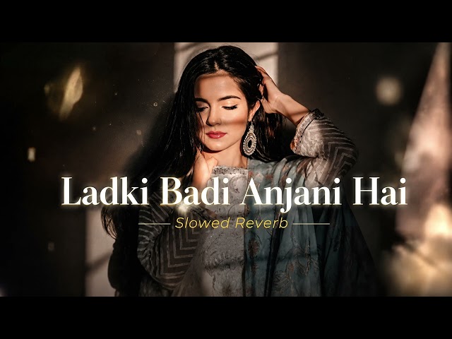 Ladki Badi Anjani Hai ❤️ | Slowed + Reverb | 4K Lofi | Feel the Love 🎧