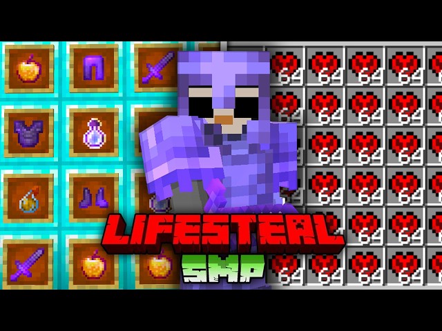 I Became the Most Stacked Player on the Lifesteal SMP
