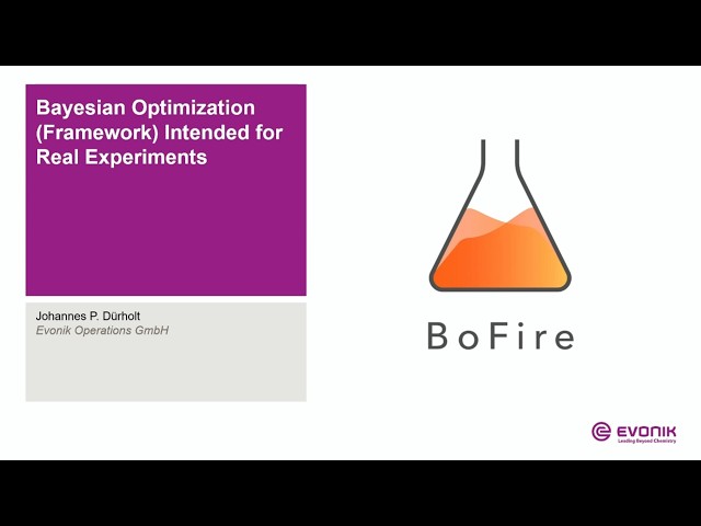 Bayesian Optimization (Framework) Intended for Real Experiments