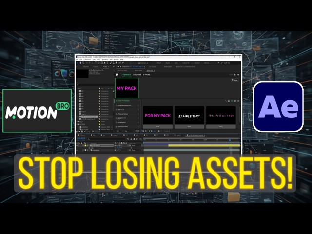 👉 How to Create Your Own Motion Bro Packs in After Effects (Step-by-Step)