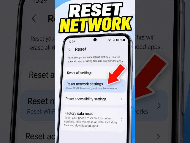 How to Reset Network Settings on Android | Fix Mobile Network Issues Fast