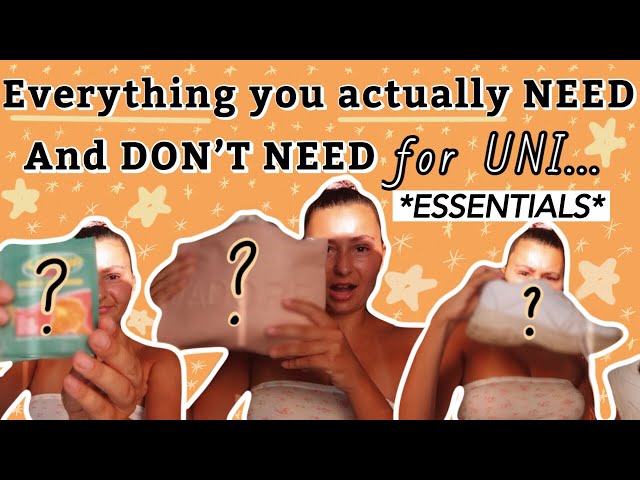 What to take to University haul 2020! Uni haul UK w/ EVERYTHING you NEED and DON'T NEED TO BRING!