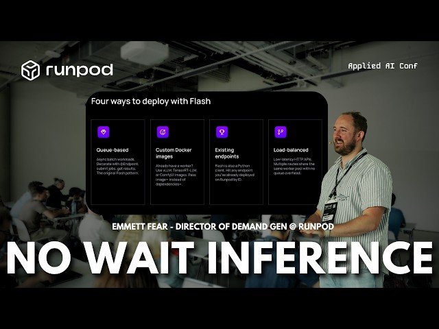 Inference Without the Wait - Emmett Fear, Director of Demand Gen @ Runpod