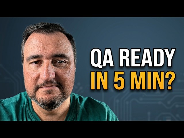 Software Testing in 5 Minutes | From Zero to QA Ready