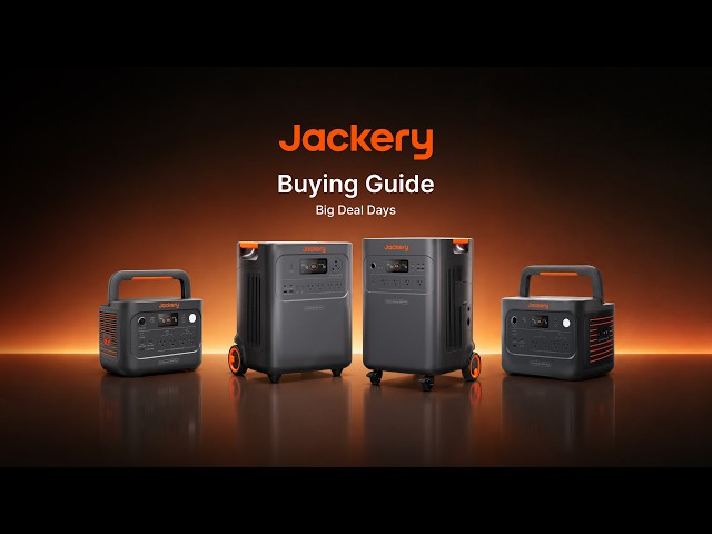 Jackery Big Deal Days Buying Guide: Essential Home Backup, Solar Generators