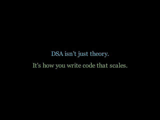 What is DSA ? Data Structure and Algorithms Explained .