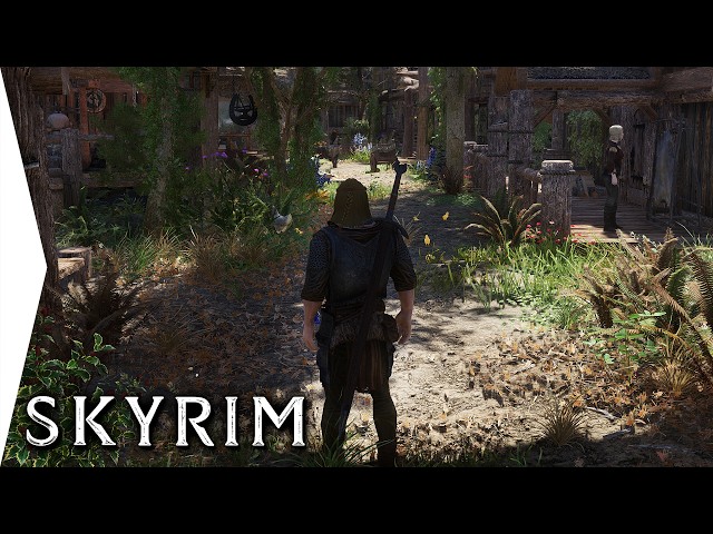 Skyrim but with the Most Realistic Graphics & Gameplay Overhaul Mods