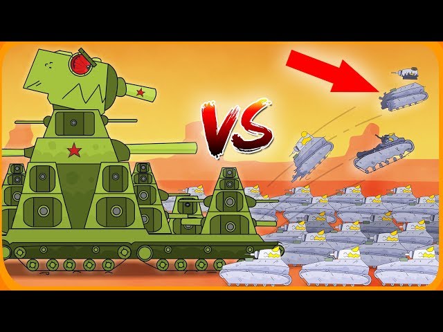 1 Giant Monster VS 1000 small clone tanks