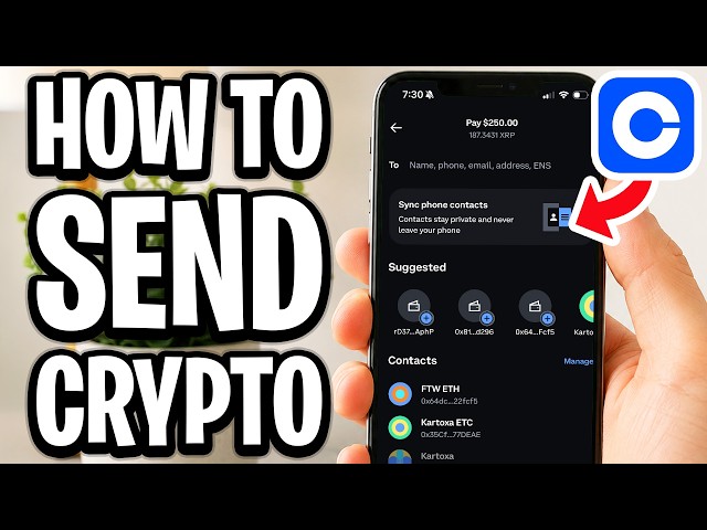 How to Send Crypto using the Coinbase App - Full Guide