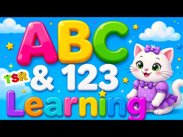Preschool Learning activities for 3 year olds at home | Learn ABC Phonics Shapes Numbers Colors 🌈