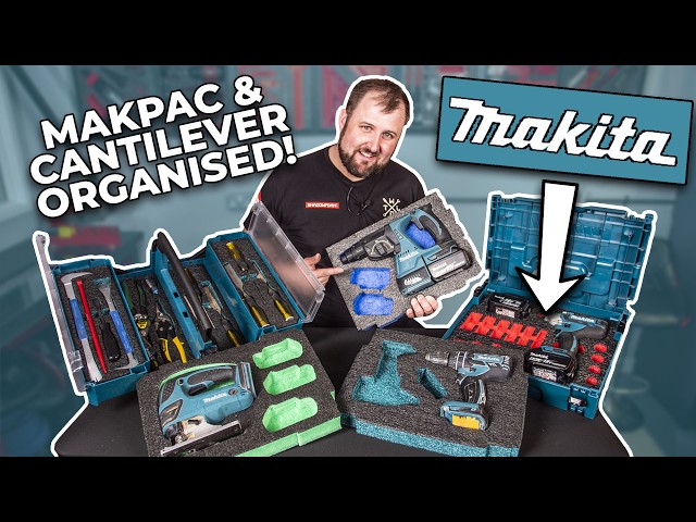 How to Organise Makita Makpacs THE BEST WAY!