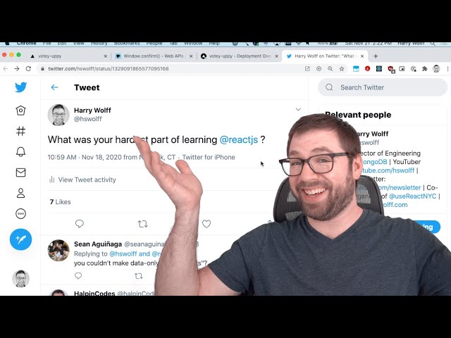 What was your hardest part of learning React?