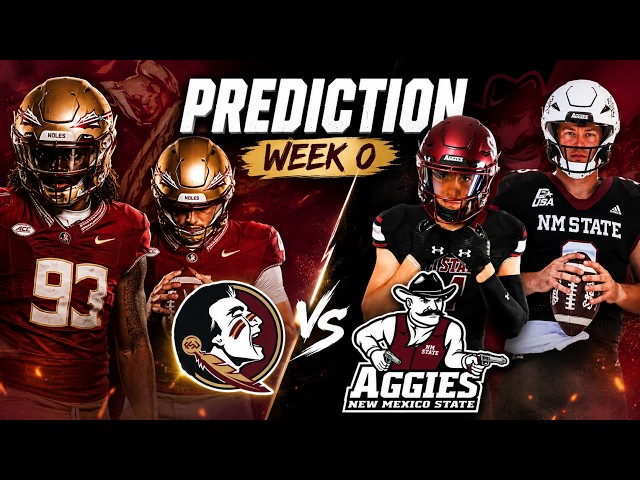 FSU Football is BACK! | Florida State vs. New Mexico State Week 0 Preview 🍢