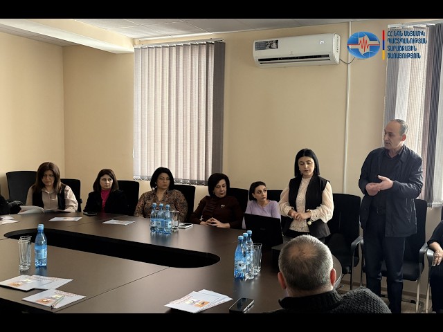 Սեմինար-քննարկում Նուբարաշեն վարչական շրջանի ղեկավարի աշխատակազմի հետ
