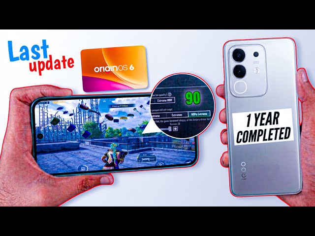 After Origin OS 6 iQOO Z10X Review 1 Year Complete Full BGMI Test | iQOO Z10x BGMI Test