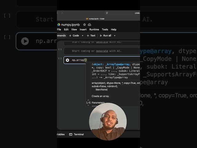 Numpy Array