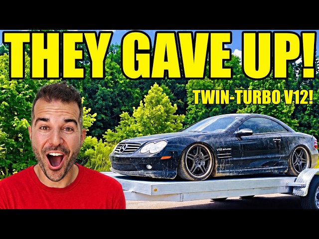 I Bought An Abandoned $180,000 SL65 AMG For $3,000 & Fixed It For FREE With Parts Left Inside!