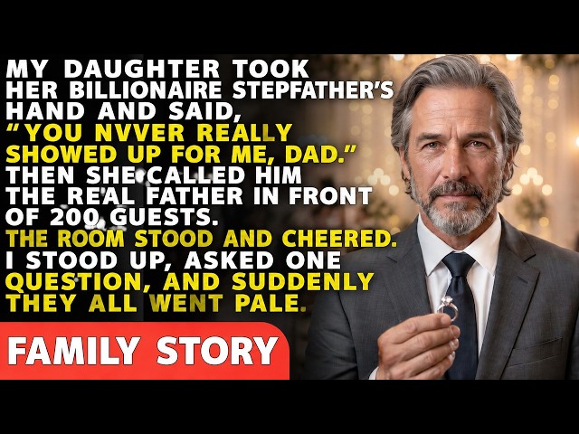 At Her Wedding, My Daughter Took Her Billionaire Stepfather's Hand: "He Was the Real Father Who A...