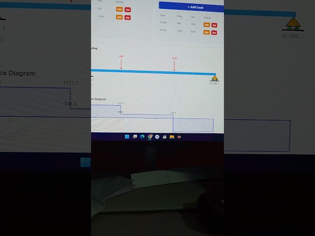 Calculate and Check Shear Force and Bending Moment Diagram #civilconcept