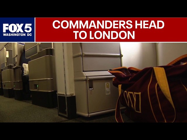 Here’s what it takes to fly the Washington Commanders to London
