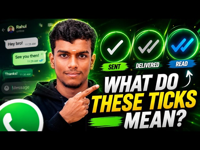 What Do WhatsApp Tick Marks Mean? ✅✅ | Sent, Delivered & Read Explained