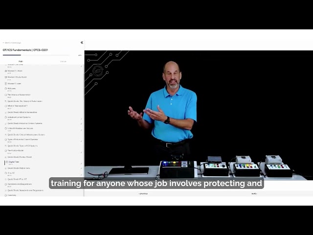 CambiOS Academy: Online OT/ICS Fundamentals Cybersecurity Training Course
