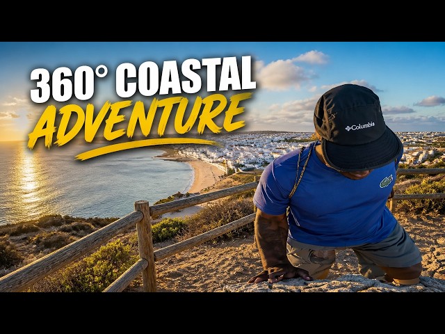 360 4K Praia da Luz Hike - Is This the Best Morning Hike in Portugal?