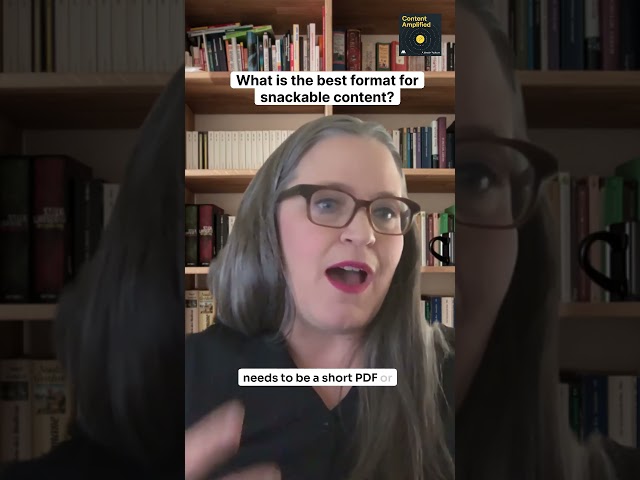 What's the right format for snackable content?
