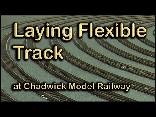 Laying Flexible Track at Chadwick Model Railway | 119.
