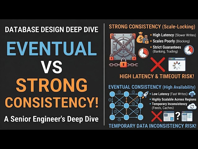 System Design 101: Eventual vs Strong Consistency: A Senior Engineer's Deep Dive #Senior