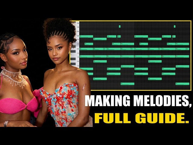 Making Melodies Is Way Easier Than You Think | Afro beats Melody Tutorial Full Guide.