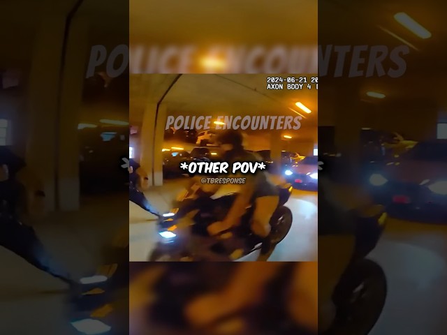 Officer Shut Off His Bike LIKE A PRO